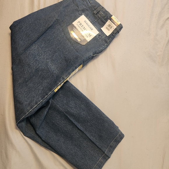 Haggar Premium Womens Stretch Denim 42w×29l - Picture 1 of 6